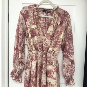 Misguided Long Sleeve Dress